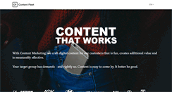 Desktop Screenshot of contentfleet.com