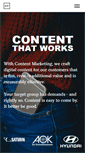 Mobile Screenshot of contentfleet.com